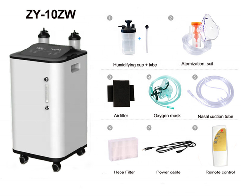 Amonoy Generator van de de Machine de Draagbare Medische Zuurstof van 10 l-O2 voor Huis